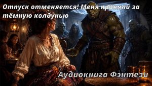 Аудиокнига Фэнтези «Отпуск отменяется! Меня приняли за тёмную колдунью»