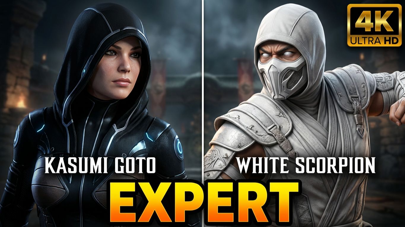 Игра за Kasumi Goto из Mass Effect & White Scorpion в Mortal Kombat 9 на PC Expert в 4K смотреть онлайн