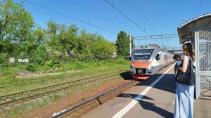 Электропоезд ЭП2Д-0179 ЦППК станция Яхрома 5.06.2026