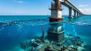 Как Возводят Мосты Прямо В Море
