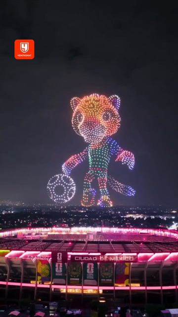невероятное шоу Дронов перед чм 2026😍😍😍
