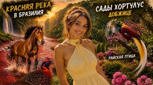 Райская атмосфера: сады, реки и удивительные создания природы