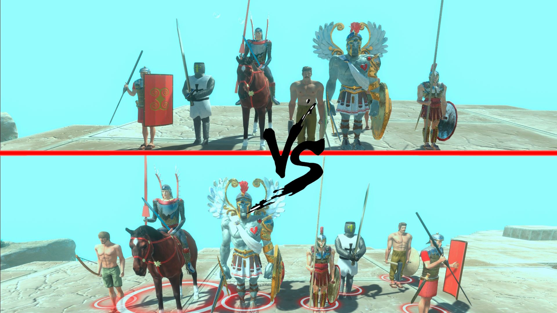 ARBS СИЛЬНЫЕ ВОИНЫ ПРОТИВ ТАКИХ ЖЕ — КТО ПОБЕДИТ ⚔️🛡️🤔
