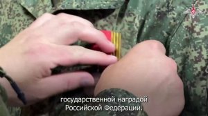 Награждение военнослужащих ГрВ «Запад» и «Южная»
