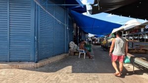 Бразилия. Прогулка днем в Белене в формате 4К