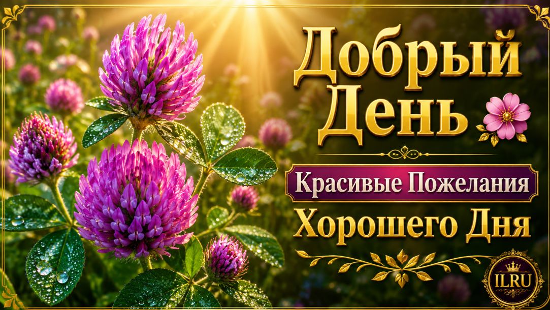 Красивые Пожелания Хорошего Дня  🌷 Музыкальная Открытка Для Отличного Настроения