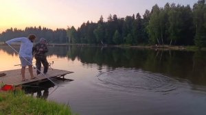 поимка карпа