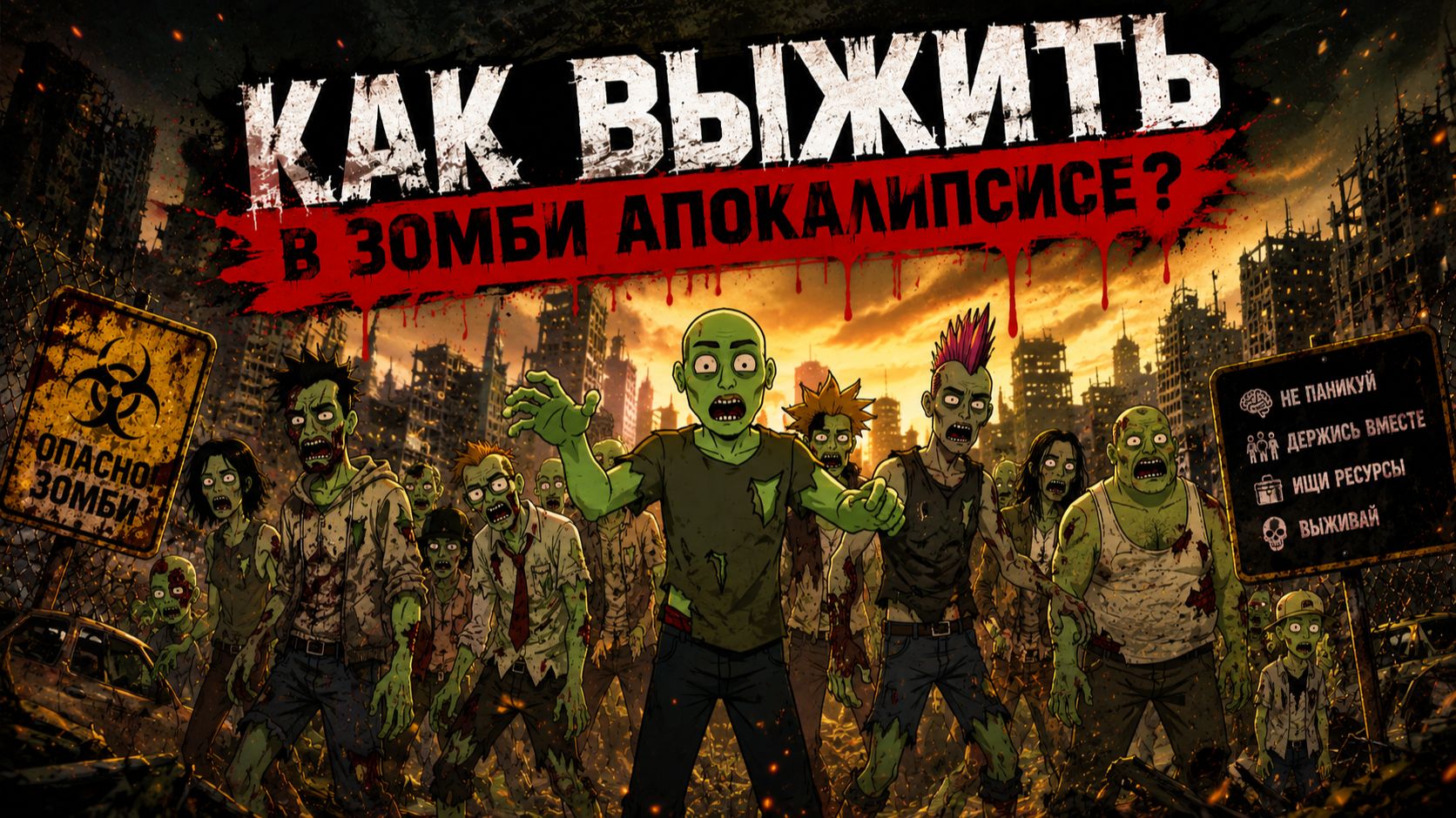Джим и Боб - Как выжить в зомби апокалипсисе? смотреть онлайн