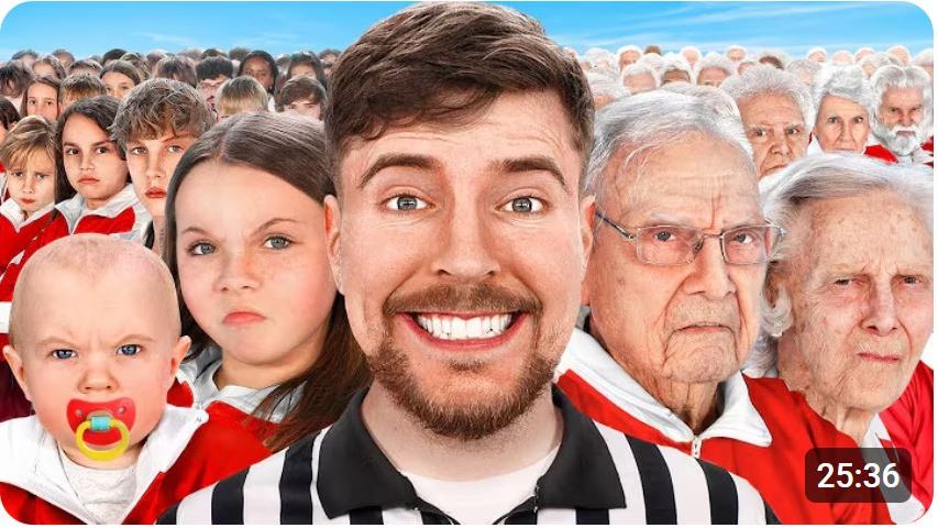 Люди от 1 до 100 Лет Решают, кто Выиграет $250,000 MRBEAST МИСТЕРБИСТ НА РУССКОМ мистер бист смотреть онлайн