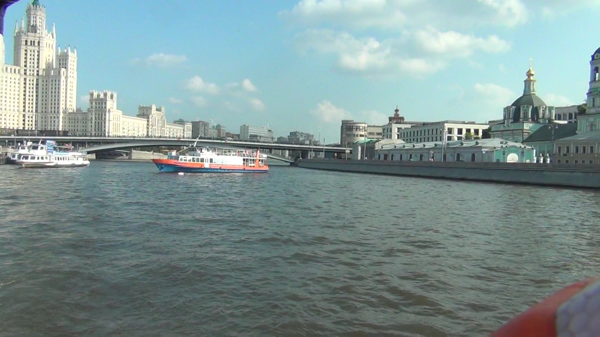 Речная прогулка по Москве на теплоходе экскурсия по Москве