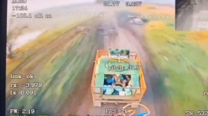 Погоня дрона ВС РФ за Хаммером 63омбр ВСУ закончилась очередным жирным фрагом на счету нашего война…