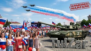 Armored Warfare⭐PvE⭐♫⭐С Днём РОССИИ!