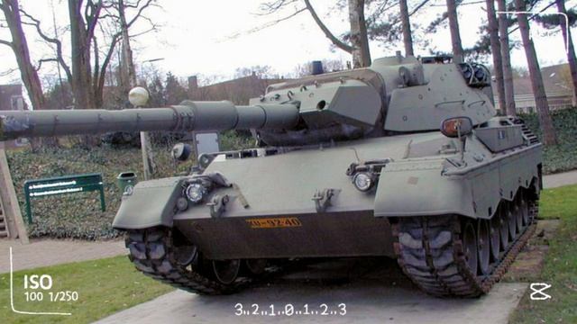 Немецкий танк Leopard 1 первый послевоенный