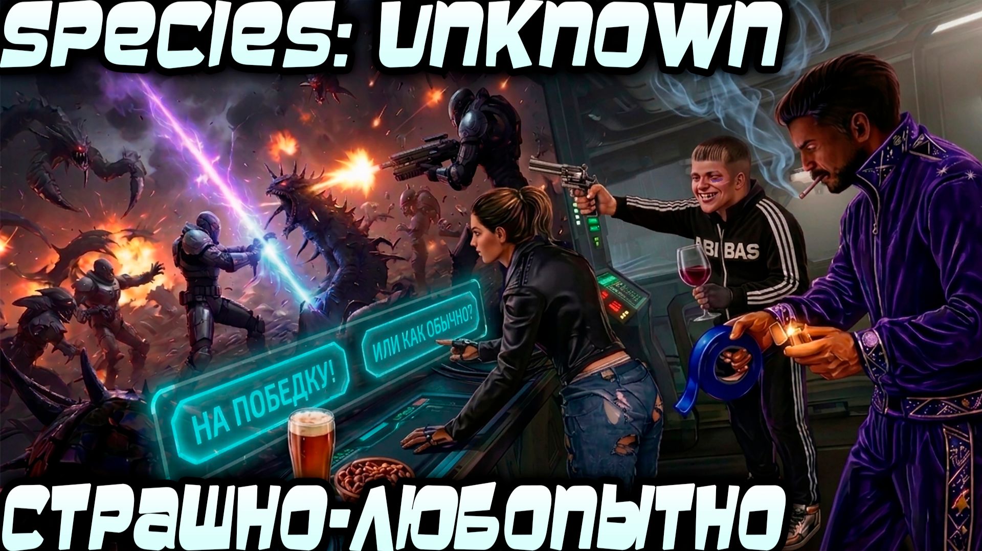 Species: Unknown - кооперативное шорканье по лабиринтам космической станции заселённой монстрами #1 смотреть онлайн