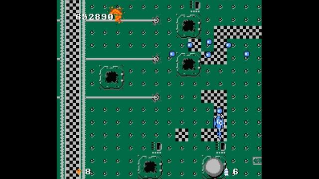 Dendy (Famicom,Nintendo,Nes) 8-bit Kyuukyoku Tiger Stage 7 Прохождение