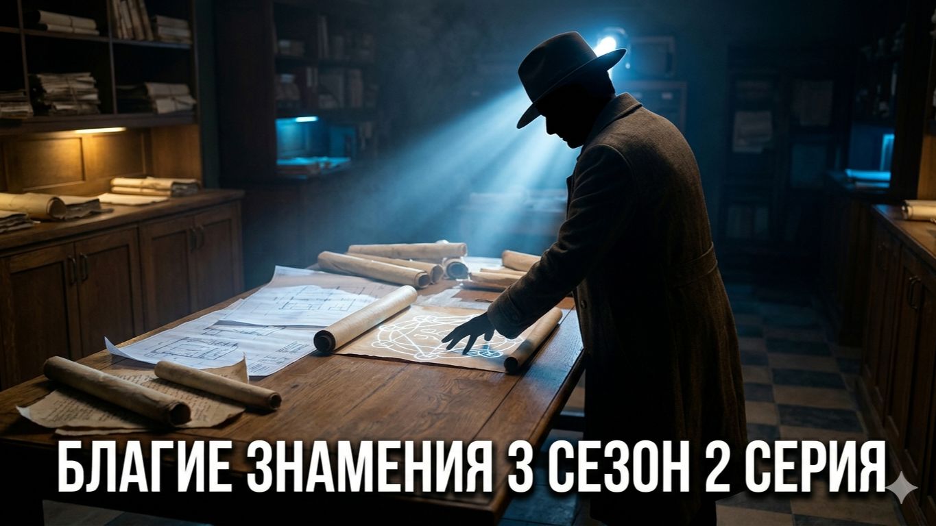 сериал благие знамения 3 сезон 2 серия смотреть онлайн обзор сюжета смотреть онлайн