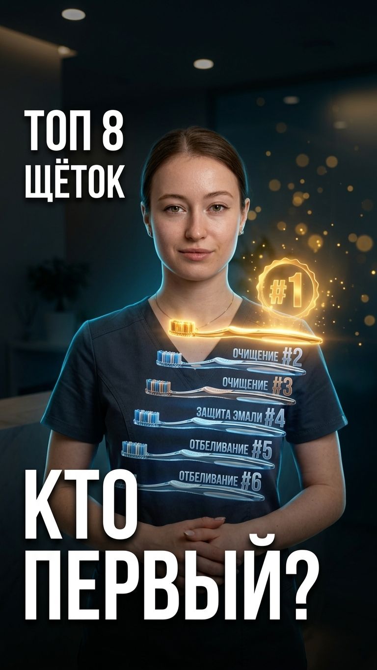 Рейтинг зубных щеток 2025 🦷