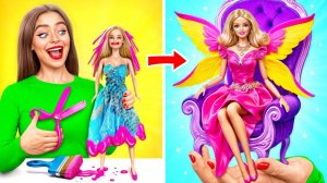 Превращение куклы Барби в Фею # Смешные Cитуации