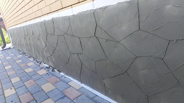 Искусственный камень.Нарезка канцелярским ножом.