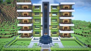 МАЙНКРАФТ Как построить многоквартирный дом - Minecraft новые видео