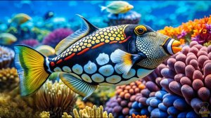 Прекрасная морская жизнь для снятия стресса, атмосфера релаксации | смотреть онлайн