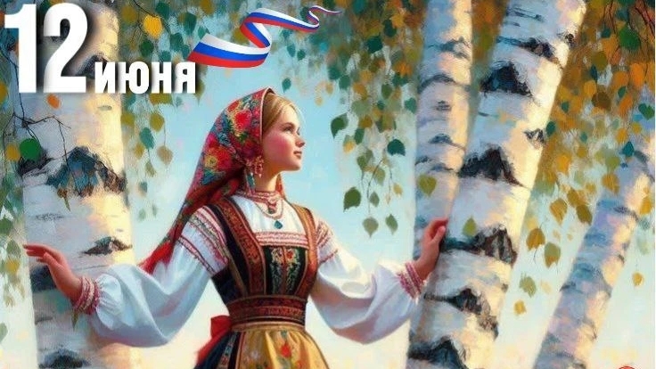 Россия -наша Родина! С днём России. Самая лучшая музыкальная открытка.