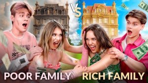 БОГАТАЯ СЕМЬЯ vs БЕДНАЯ СЕМЬЯ стали соседями! 🏡 Хорошая vs Плохая девушка! 💅 [1:49:10 - 1:51:20]