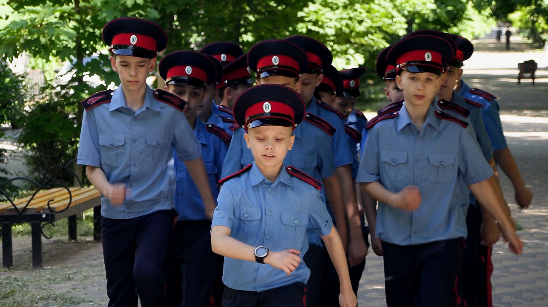 5 класс - 1 год в корпусе. Видеоосъемка - кадет Степан Кадиленков
