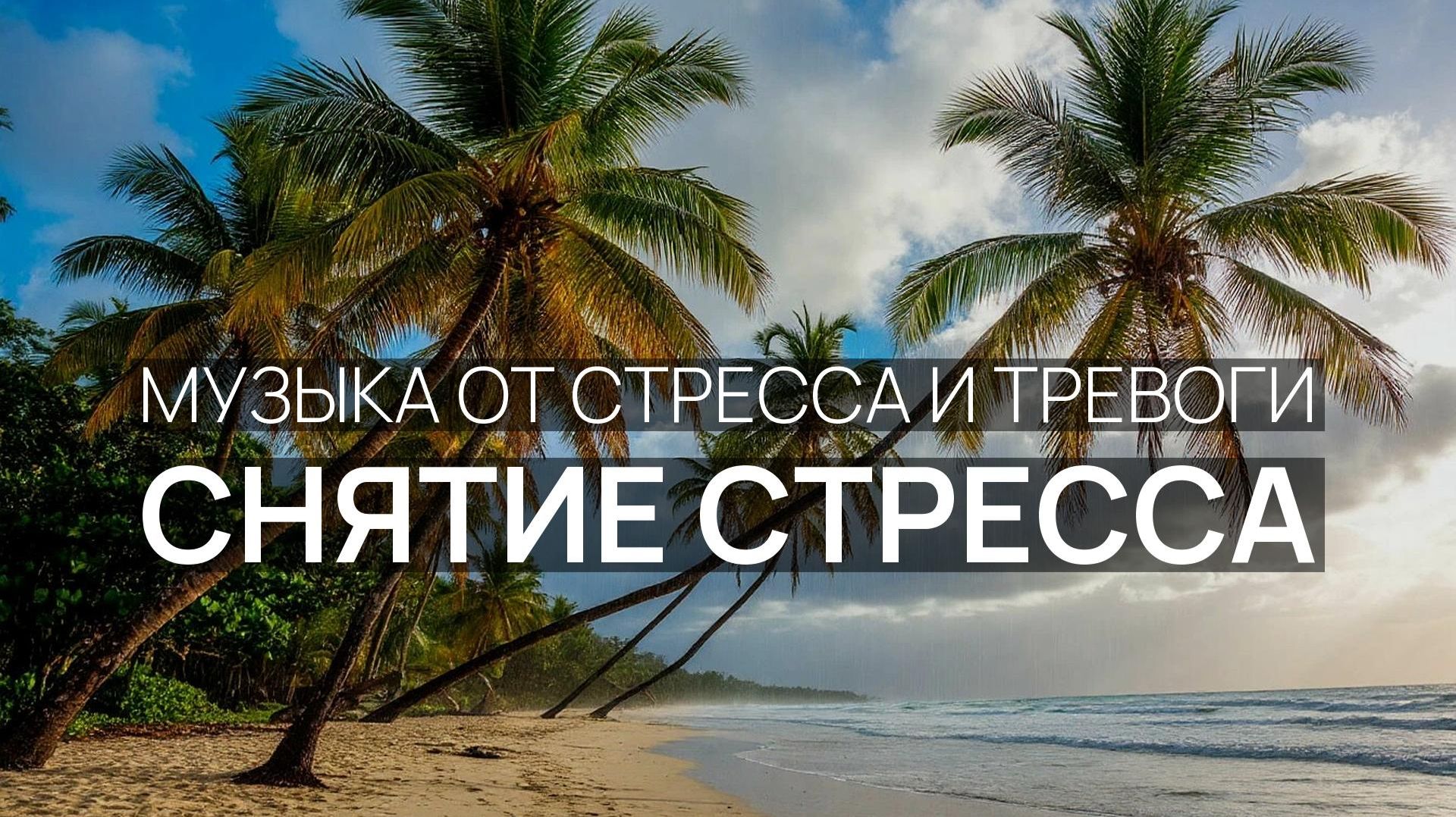 Снятие стресса 🌴 Лёгкая зыбь 🧘 Закат на пляже ✨