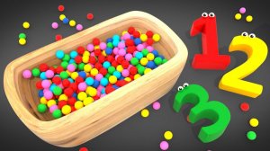 Цифры и Шарики    Учим Цифры до 10 и Цвета    Обучающий мультфильм для детей   Волшебство ТВ