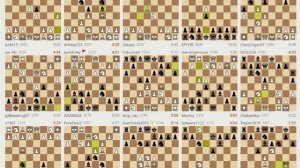 Трансляций шахмат на сайте Lichess – запись №1 - 214of230