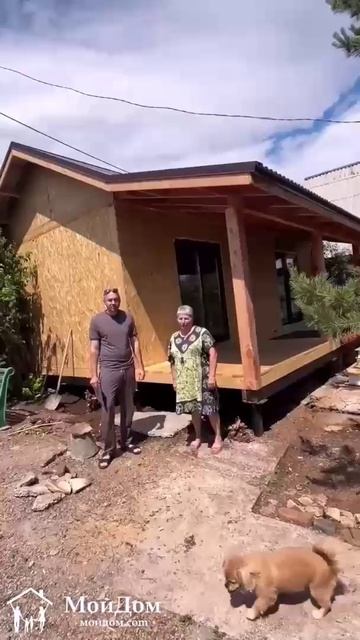 Отзыв 26-124 о дачном доме из СИП панелей в СТ Шелковинка