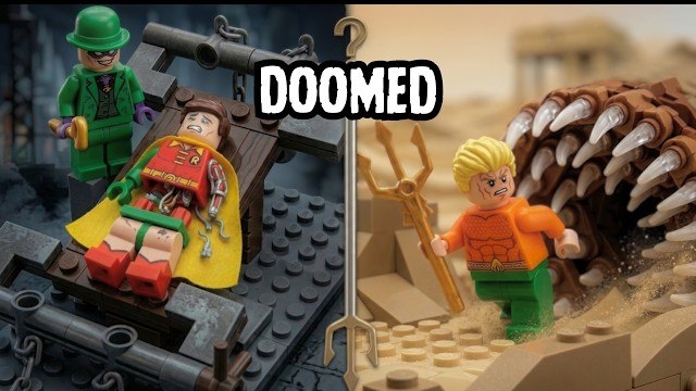 Минифигурки супергероев ПРОТИВ хитроумных конструкторов LEGO! смотреть онлайн