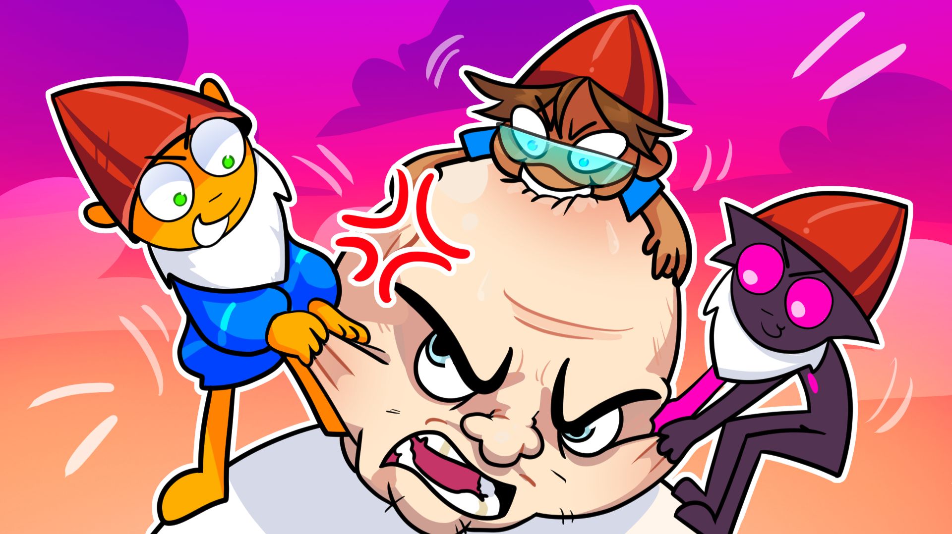 🤣 МЫ УГАРАЕМ с ДЕДА но вот ему не смешно | Burglin' Gnomes