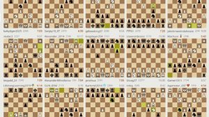 Трансляций шахмат на сайте Lichess – запись №1 - 135of230