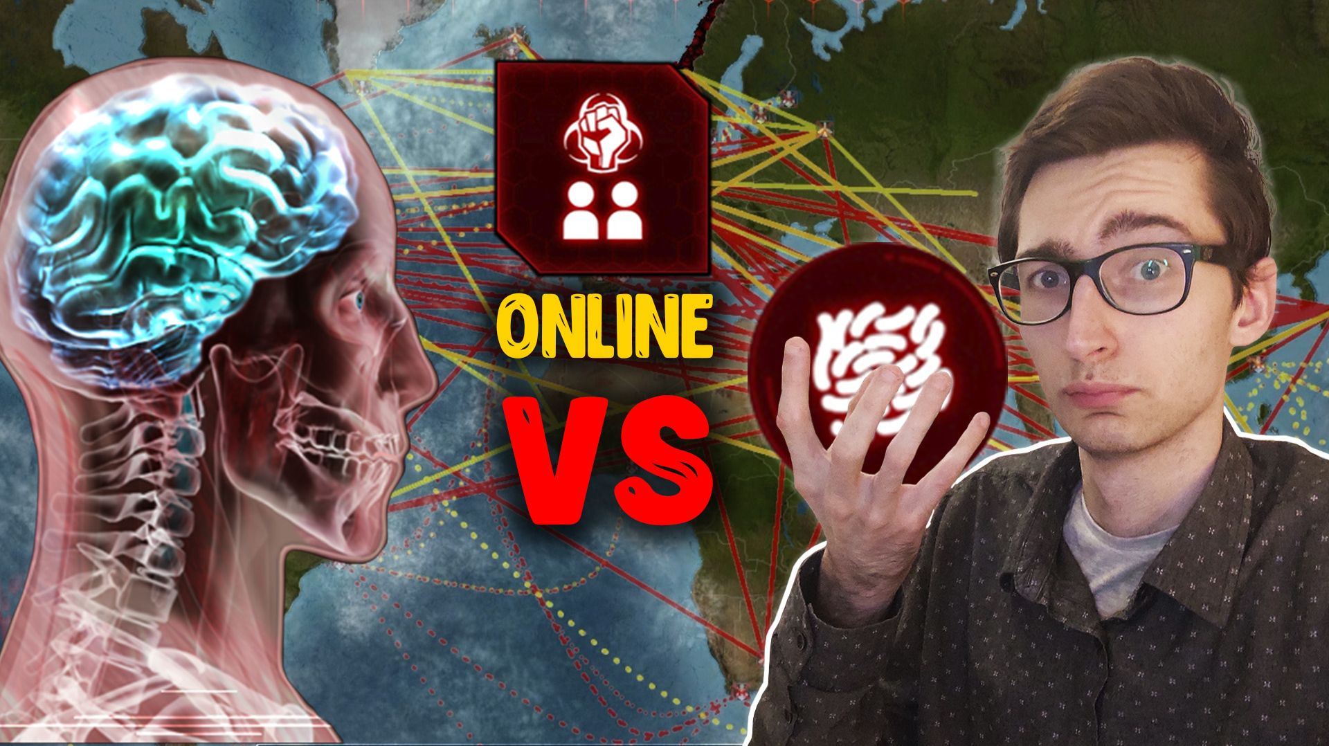 Противостояние с игроками - кто заразит мир первым? Plague Inc