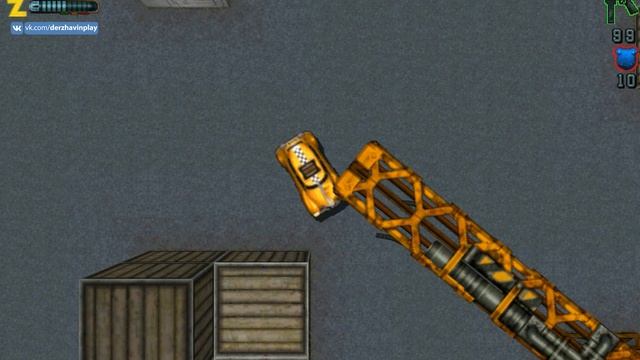 41. Прохождение GTA 2 - Миссия 35 - Таксист-предатель! (Район 2, Учёные)
