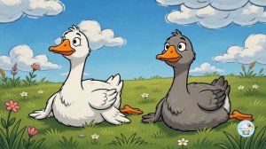 Жили у бабуси два весёлых гуся