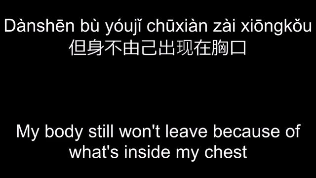 Wang Leehom - Xintiao Heartbeat  песня на китайском с пиньинь
