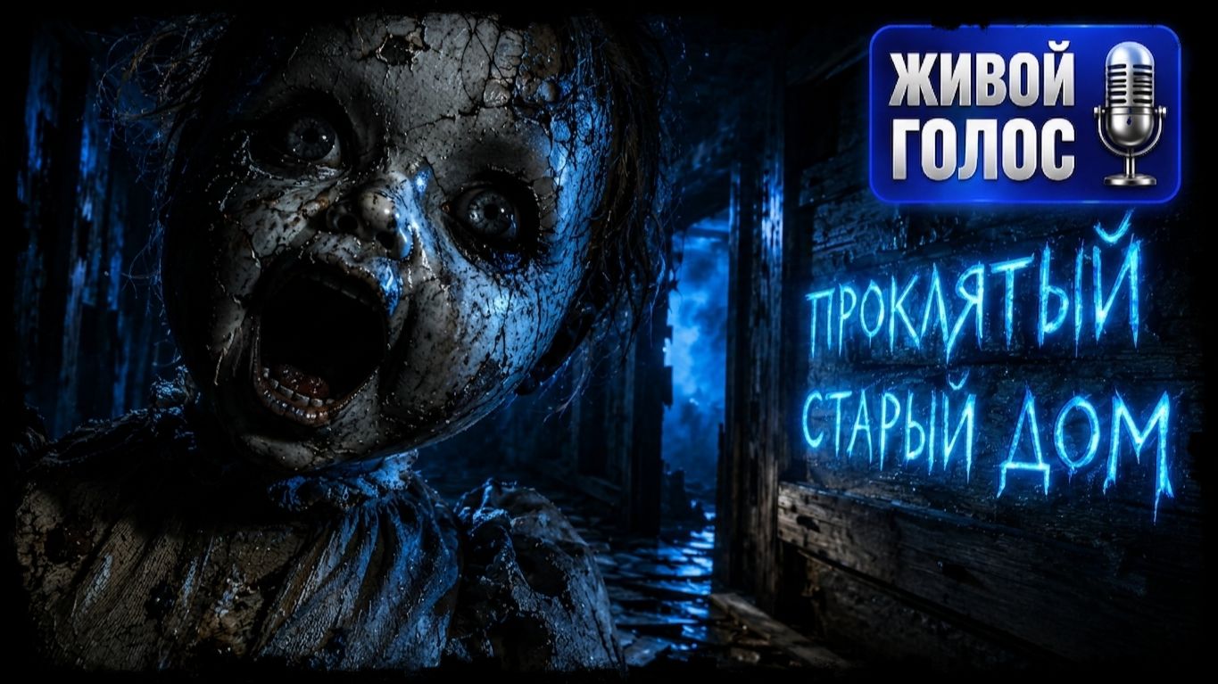 ПРОКЛЯТЫЙ СТАРЫЙ ДОМ. Страшная история. Хоррор на ночь. Мистика. Ужасы.