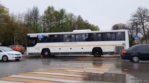 Автобус Голаз-525110 маршрут 34 Цюрупы-Воскресенск