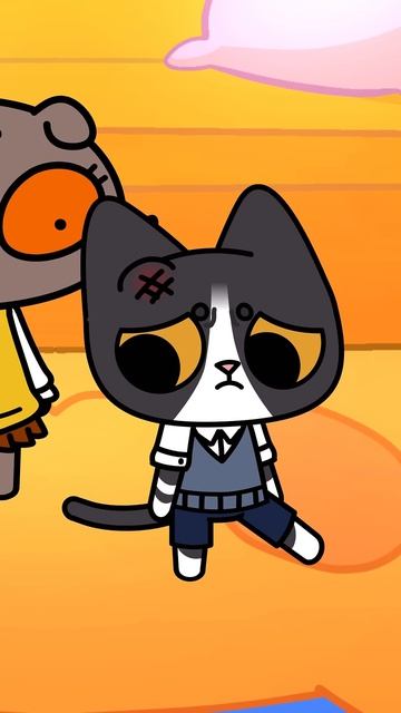 Марсик не любит сюсюкаться 😆 # #animation #cartoon #cat #shorts смотреть онлайн