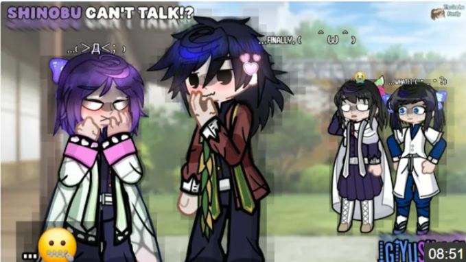 𝙆𝙉𝙔, 🤐Shinobu Can't Talk!?🤐, Gl2 X Demon Slayer