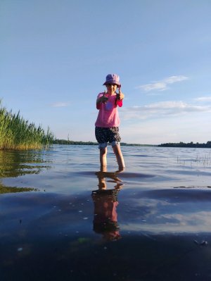 в деревне у бабушки