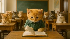 Котенка высмеивали, мама-кошка создала дрон, чтобы помочь котенку стать героем пожаротушения