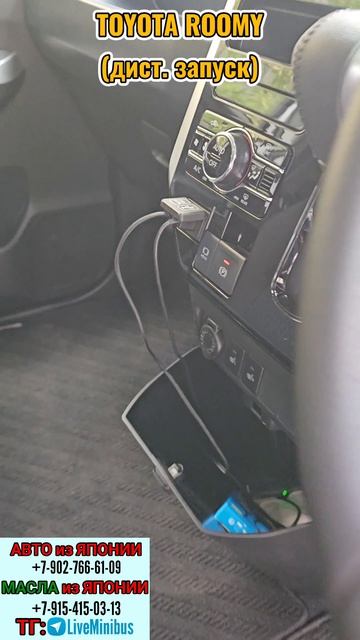 Toyota Roomy с кучей допов, теперь еще и с дистанционным запуском #toyota #Roomy #liveminibus