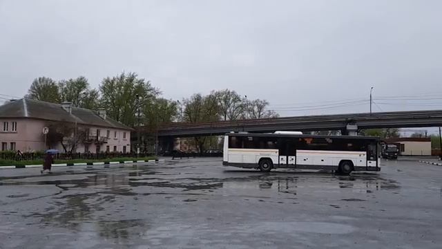Автобус Лиаз-5250 "Вояж" маршрут 33 Воскресенск-Маришкино смотреть онлайн