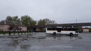 Автобус Лиаз-5250 «Вояж» маршрут 33 Воскресенск-Маришкино