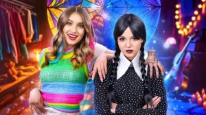 GIRLY МАМА против MEAN МАМЫ! 🎀 Уэнсдей и Энид поменялись мамочками: КТО ЛУЧШЕ?! 💀 1:49:10 ;1:51:40