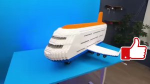 я построил самый дорогой самолёт и лагерь из конструктора Лего